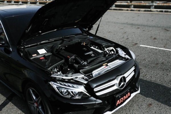 Mercedes Benz W213 E200E250E300 M274 ARMASPEED Carbon Fiber Cold Air Intake4