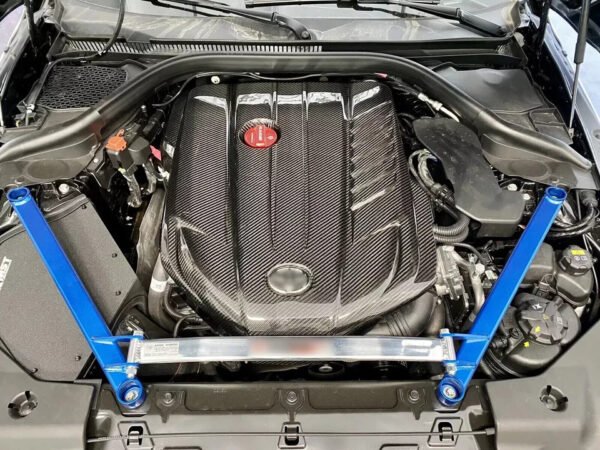 Toyota Supra A90 Engine Cover Dry Carbon T1371 02