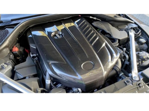 Toyota Supra A90 Engine Cover Dry Carbon T1371 07