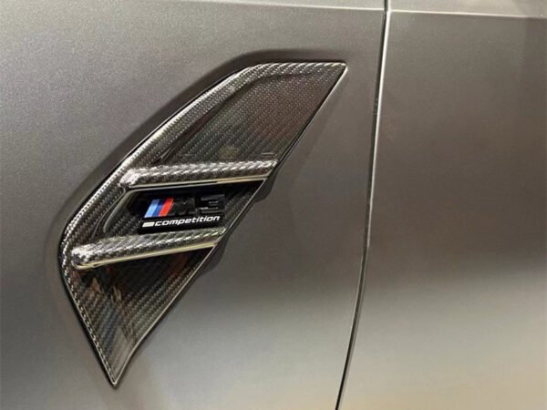 BMW M4 G82 MP Side Fender Trims Dry Carbon B1397 05