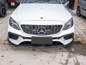 Mercedes W205 C65 Front Lip Gloss Black M14723