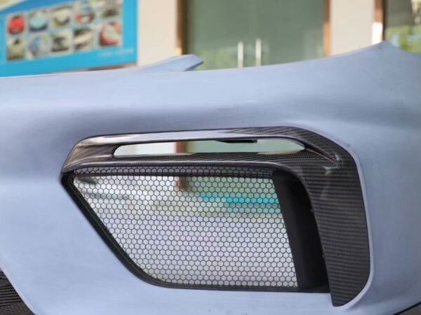 Porsche 718 Convert GT4 RS Bumper Dry Carbon P1469 4