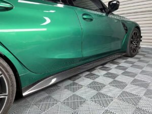 BMW G80 M3 OEM Side Skirt Dry Carbon B1485 03