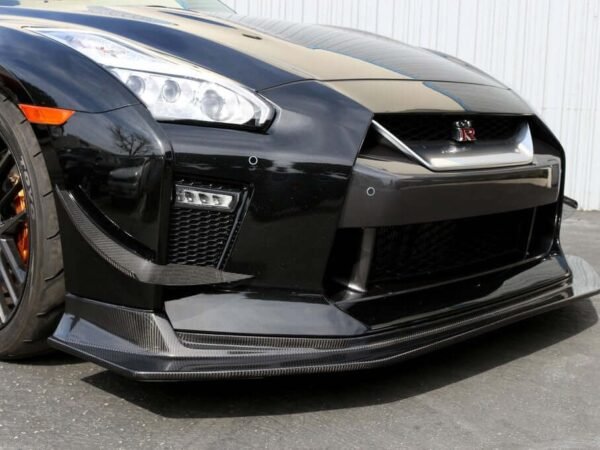Nissan GTR R35 Facelift Front Canard Carbon G1473 3