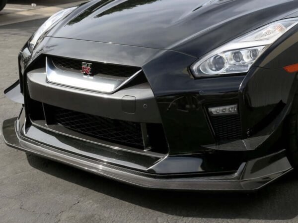 Nissan GTR R35 Facelift Front Canard Carbon G1473 4