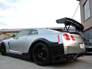 Nissan GTR R35 PreFacelift Top Secret Rear Wide Fender Carbon G1482 3