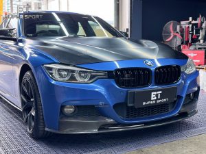 BMW F30 Front Lip 1 BMW F30 320i 328i 330i M-Performance Front Bumper Lip Carbon B677